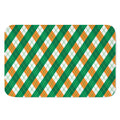 Irish Argyle Pattern Print Indoor Door Mat