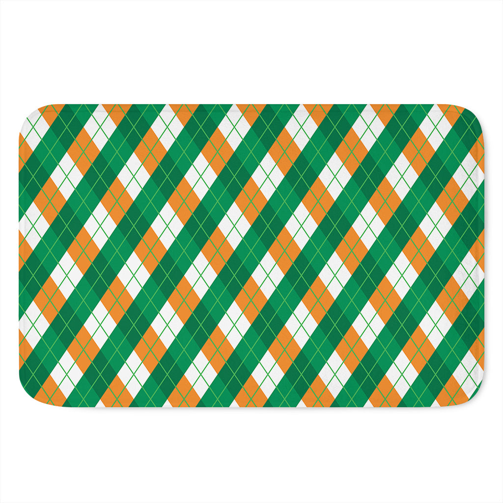 Irish Argyle Pattern Print Indoor Door Mat