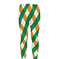 Irish Argyle Pattern Print Men's Leggings
