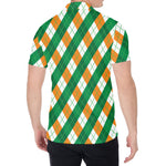 Irish Argyle Pattern Print Men's Shirt
