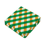 Irish Argyle Pattern Print Outdoor Seat Cushion Cover