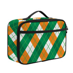 Irish Argyle Pattern Print Portable Lunch Bag