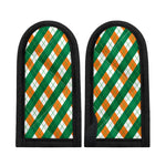 Irish Argyle Pattern Print Skillet Handle Cover