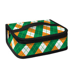 Irish Argyle Pattern Print Small Lunch Bag