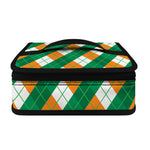 Irish Argyle Pattern Print Small Lunch Bag