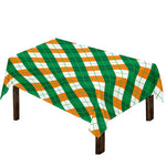 Irish Argyle Pattern Print Tablecloth