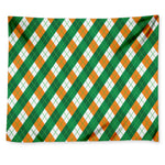 Irish Argyle Pattern Print Tapestry