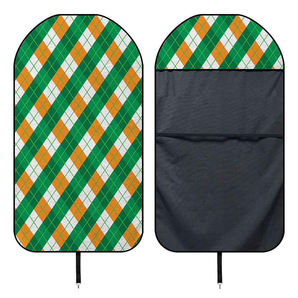 Irish Argyle Pattern Print Waterproof Car Seat Cover