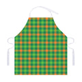 Irish Buffalo Check Pattern Print Adjustable Apron