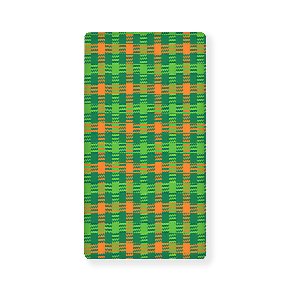 Irish Buffalo Check Pattern Print Baby Crib Sheet