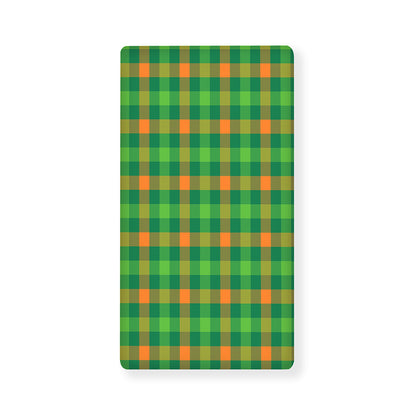 Irish Buffalo Check Pattern Print Baby Crib Sheet
