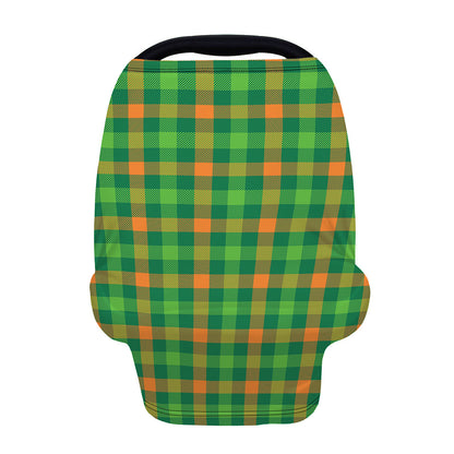 Irish Buffalo Check Pattern Print Baby Seat Cover