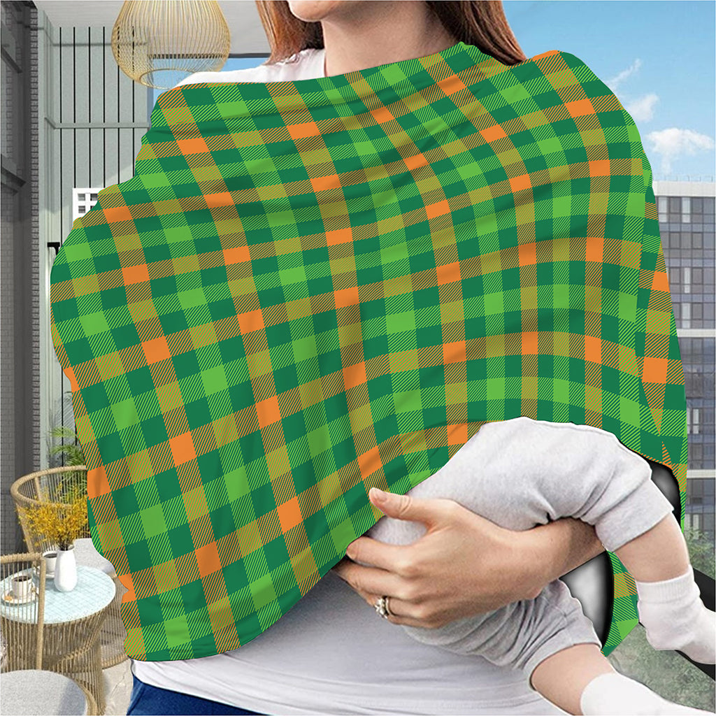 Irish Buffalo Check Pattern Print Baby Seat Cover