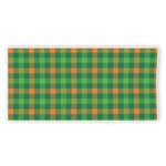 Irish Buffalo Check Pattern Print Beach Towel