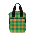 Irish Buffalo Check Pattern Print Bible Tote Bag