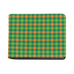 Irish Buffalo Check Pattern Print Bifold Wallet