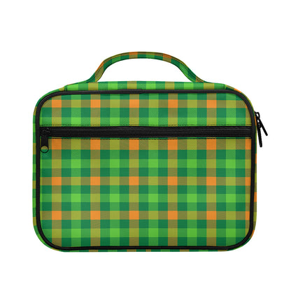 Irish Buffalo Check Pattern Print Briefcase Bible Bag