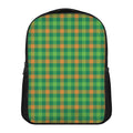 Irish Buffalo Check Pattern Print Casual Backpack