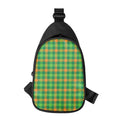 Irish Buffalo Check Pattern Print Sling Bag