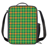 Irish Buffalo Check Pattern Print Crossbody Lunch Bag