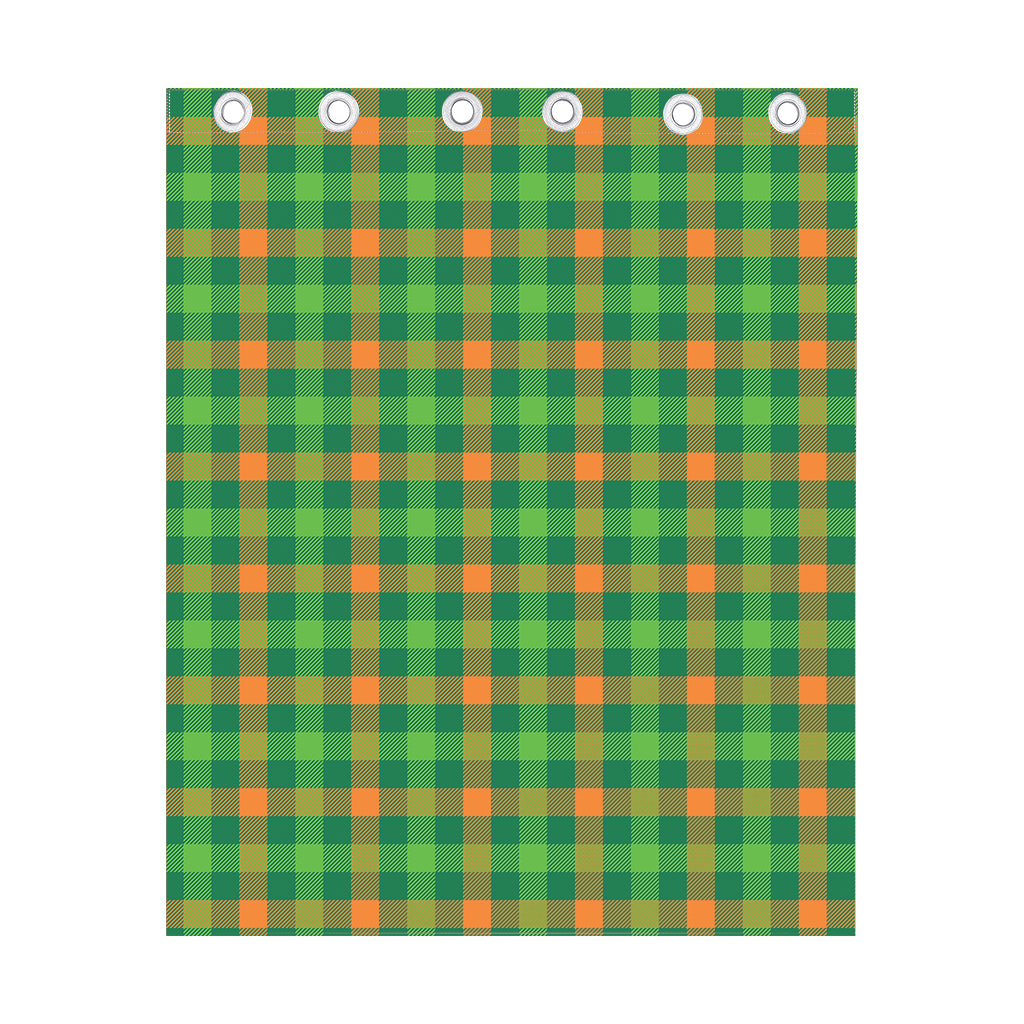 Irish Buffalo Check Pattern Print Curtain