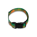 Irish Buffalo Check Pattern Print Dog Collar
