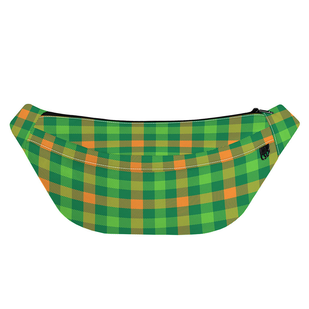 Irish Buffalo Check Pattern Print Fanny Pack
