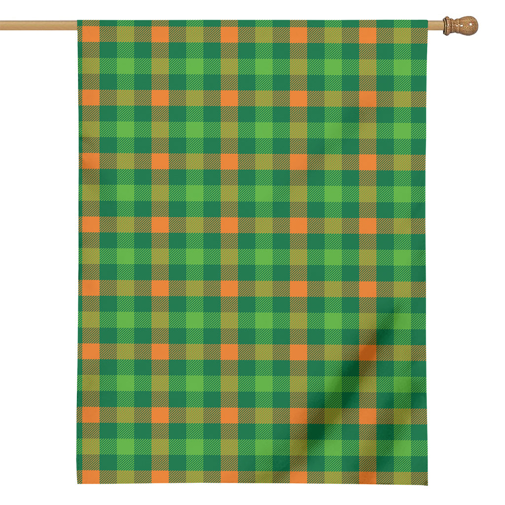 Irish Buffalo Check Pattern Print House Flag