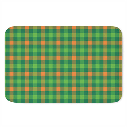 Irish Buffalo Check Pattern Print Indoor Door Mat