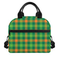 Irish Buffalo Check Pattern Print Insulated Lunch Bag