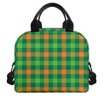 Irish Buffalo Check Pattern Print Insulated Lunch Bag