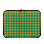 Irish Buffalo Check Pattern Print Laptop Sleeve
