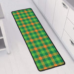Irish Buffalo Check Pattern Print Long Kitchen Mat