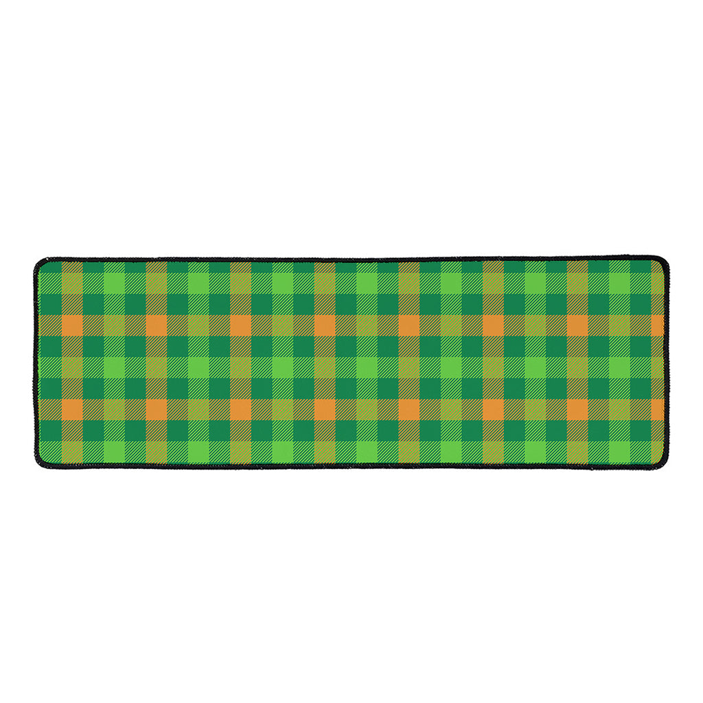 Irish Buffalo Check Pattern Print Long Kitchen Mat