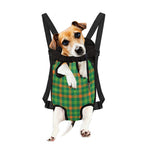 Irish Buffalo Check Pattern Print Pet Carrier Backpack