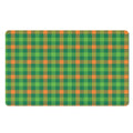 Irish Buffalo Check Pattern Print Polyester Doormat