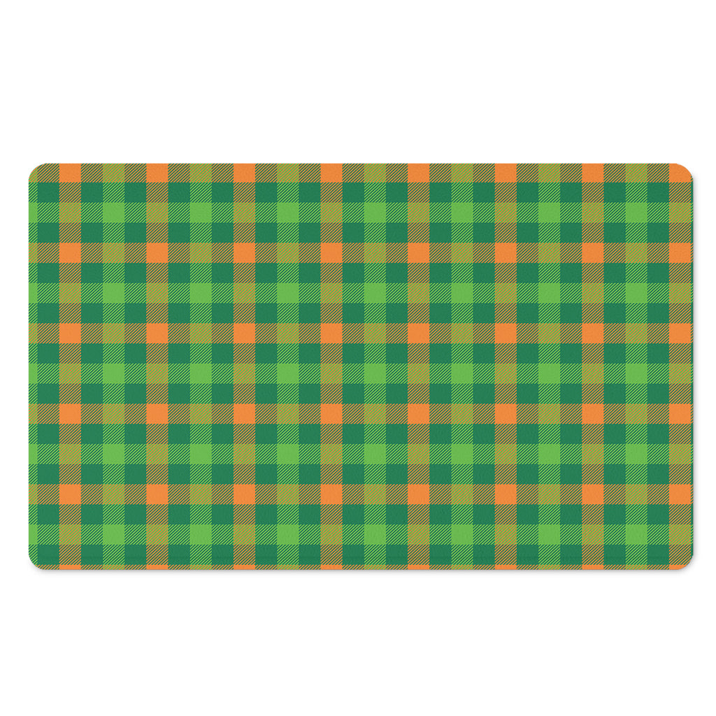 Irish Buffalo Check Pattern Print Polyester Doormat
