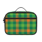 Irish Buffalo Check Pattern Print Portable Lunch Bag