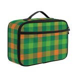 Irish Buffalo Check Pattern Print Portable Lunch Bag