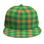 Irish Buffalo Check Pattern Print Snapback Cap