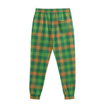 Irish Buffalo Check Pattern Print Sweatpants