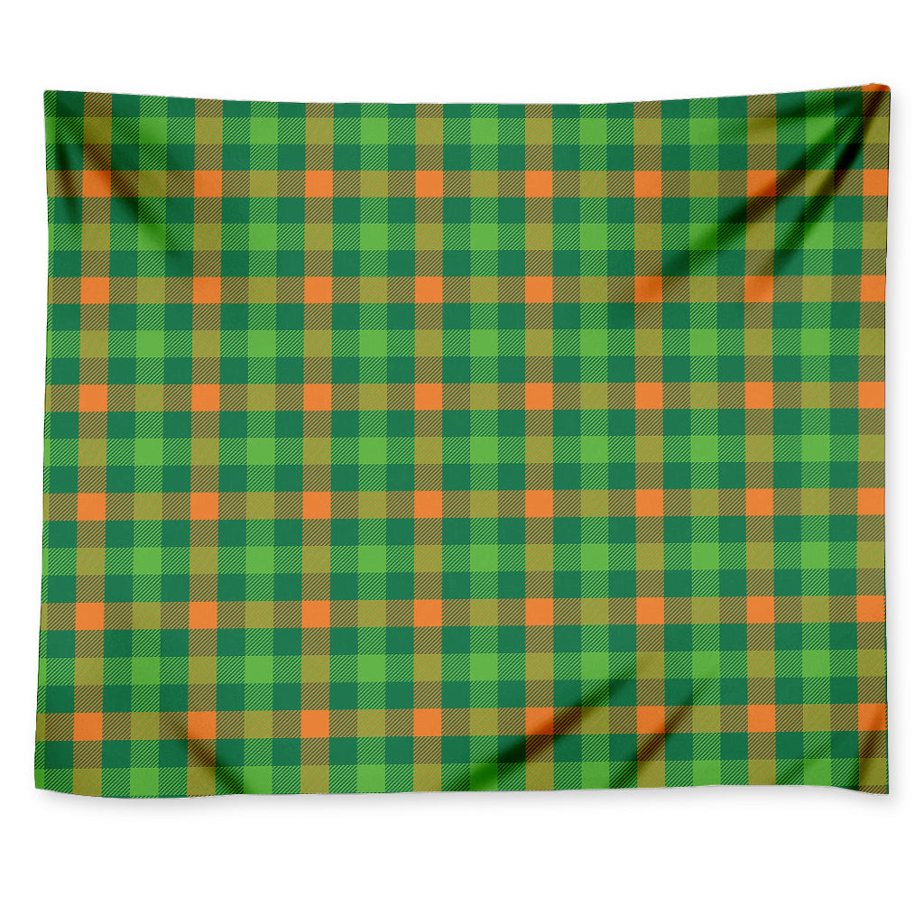 Irish Buffalo Check Pattern Print Tapestry