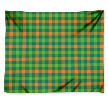 Irish Buffalo Check Pattern Print Tapestry