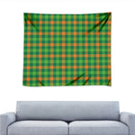 Irish Buffalo Check Pattern Print Tapestry