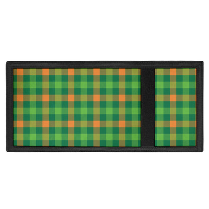 Irish Buffalo Check Pattern Print Trifold Wallet