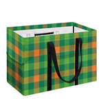 Irish Buffalo Check Pattern Print Utility Tote Bag