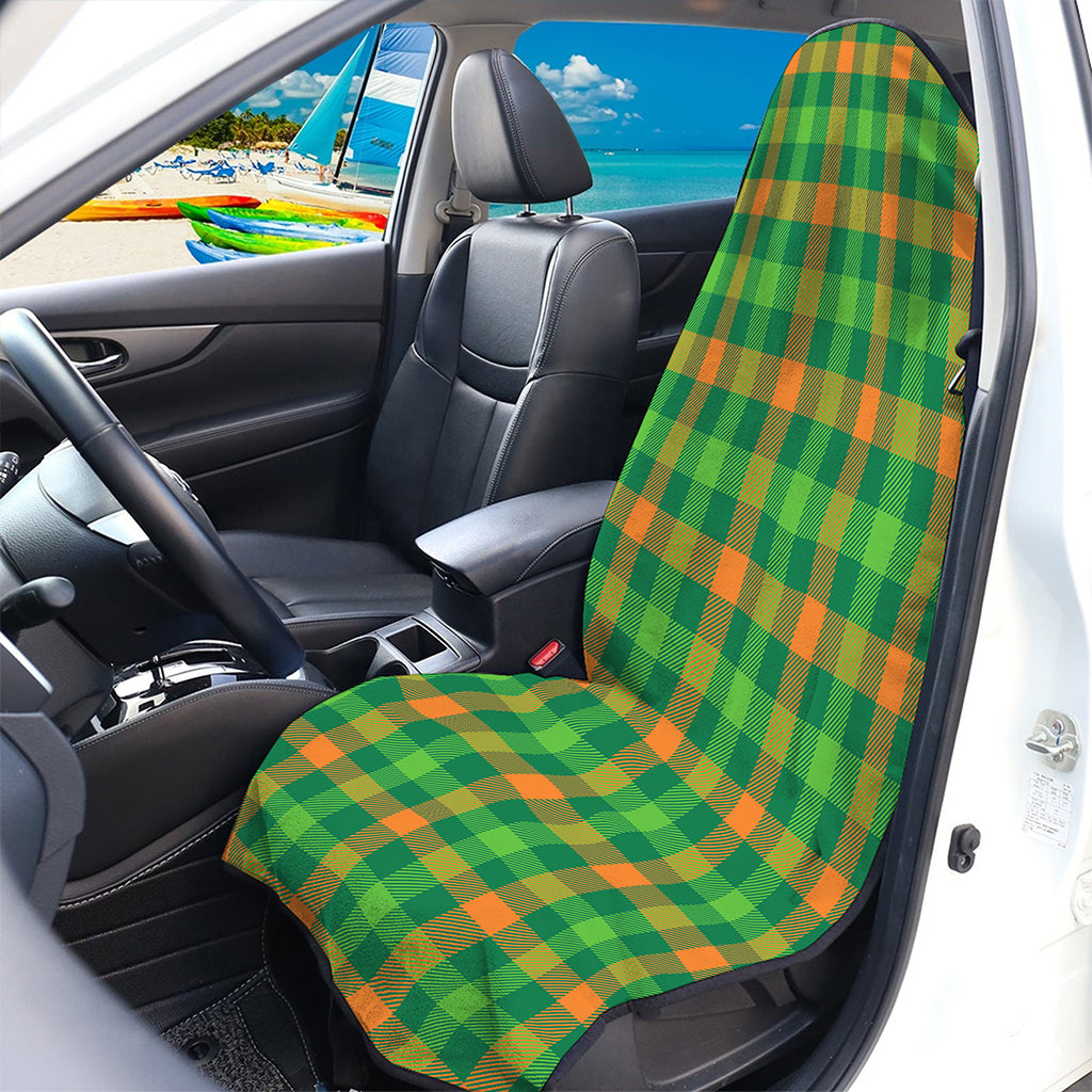 Irish Buffalo Check Pattern Print Waterproof Car Seat Cover