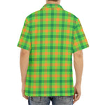Irish Buffalo Plaid Pattern Print Aloha Shirt