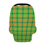 Irish Buffalo Plaid Pattern Print Baby Seat Cover