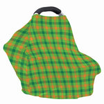 Irish Buffalo Plaid Pattern Print Baby Seat Cover